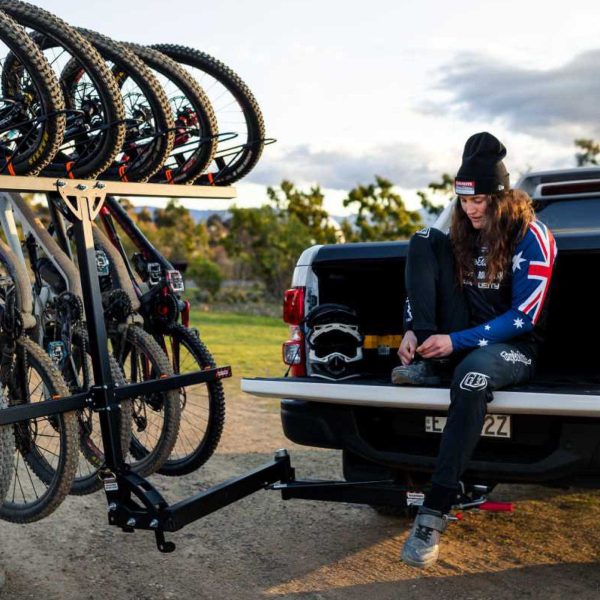 Swing Arm Vertical Bike Rack
