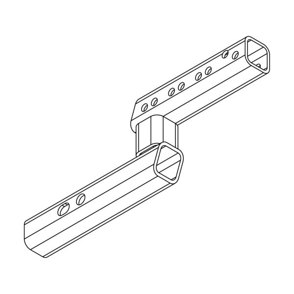 100mm OFFSET TOW BAR TUBE - Image 4