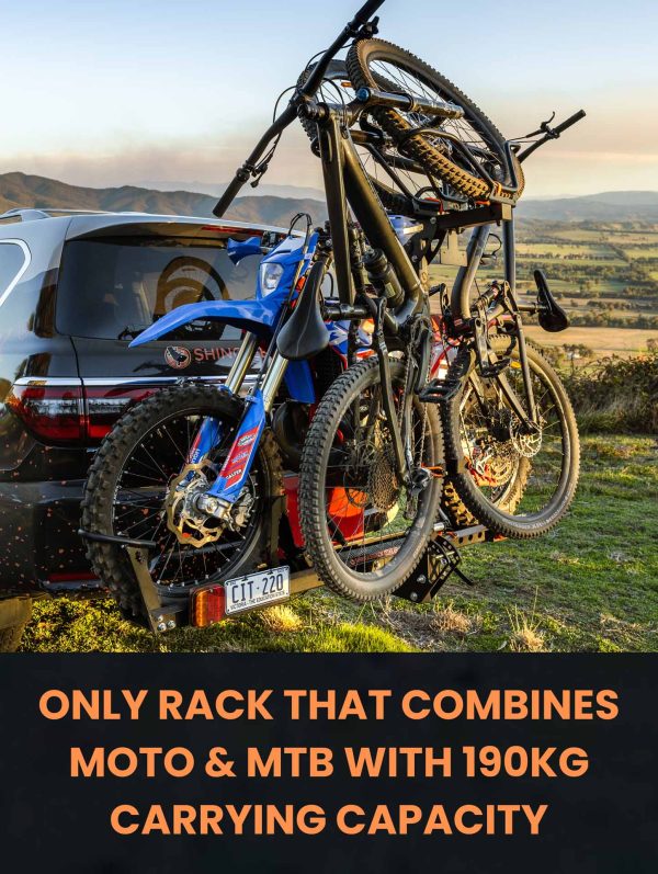 Motorcycle Semi Rack Shingleback Moto Rack | Motorcycle Carrier | Shingleback Off Road