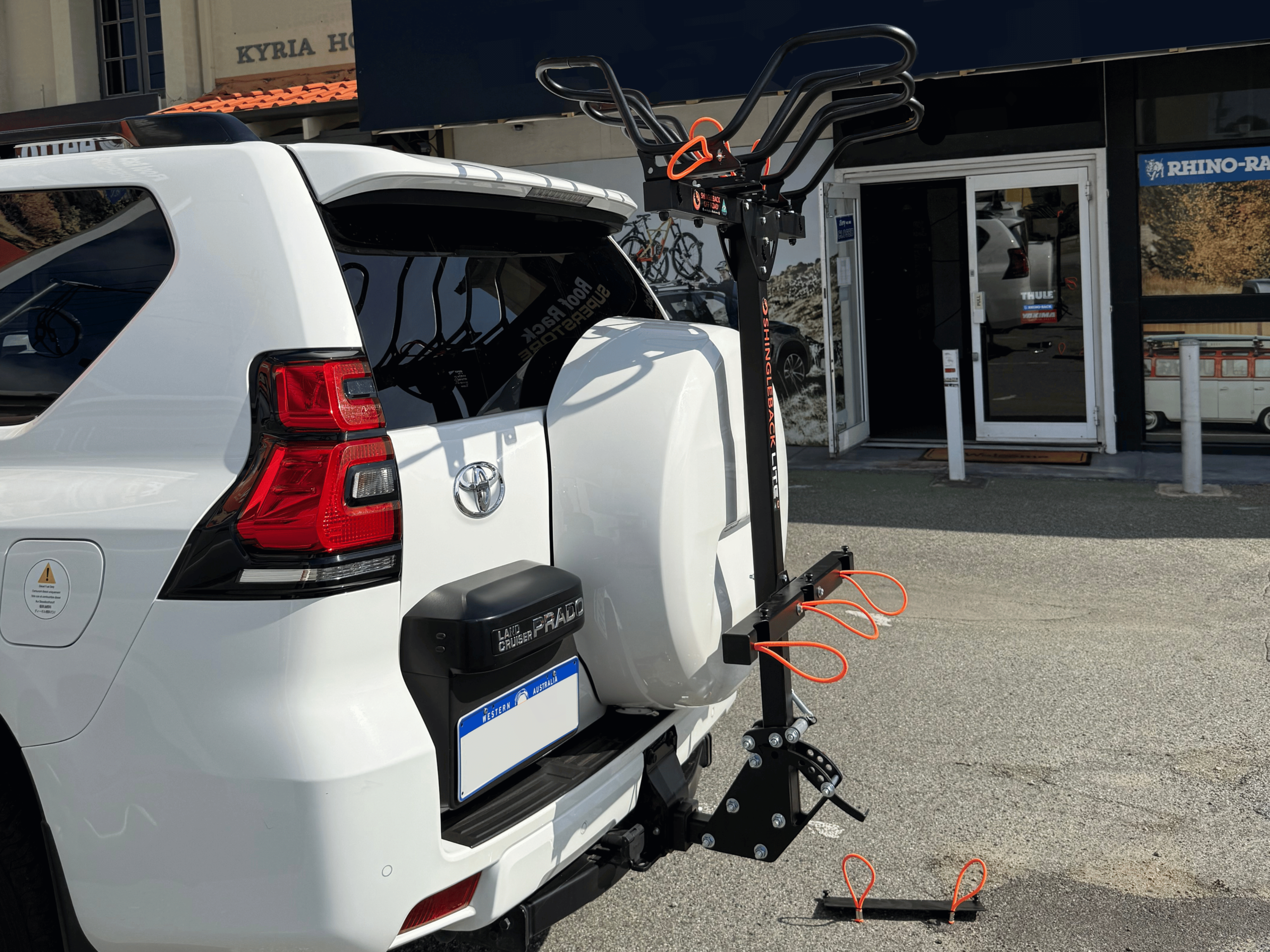 Shingleback Rack on Toyota Prado Landcruiser