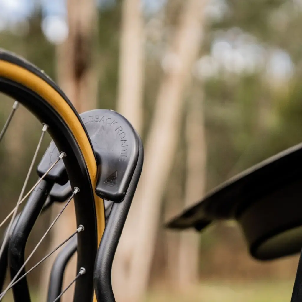 Roadie insert on Shingleback MTB Rack