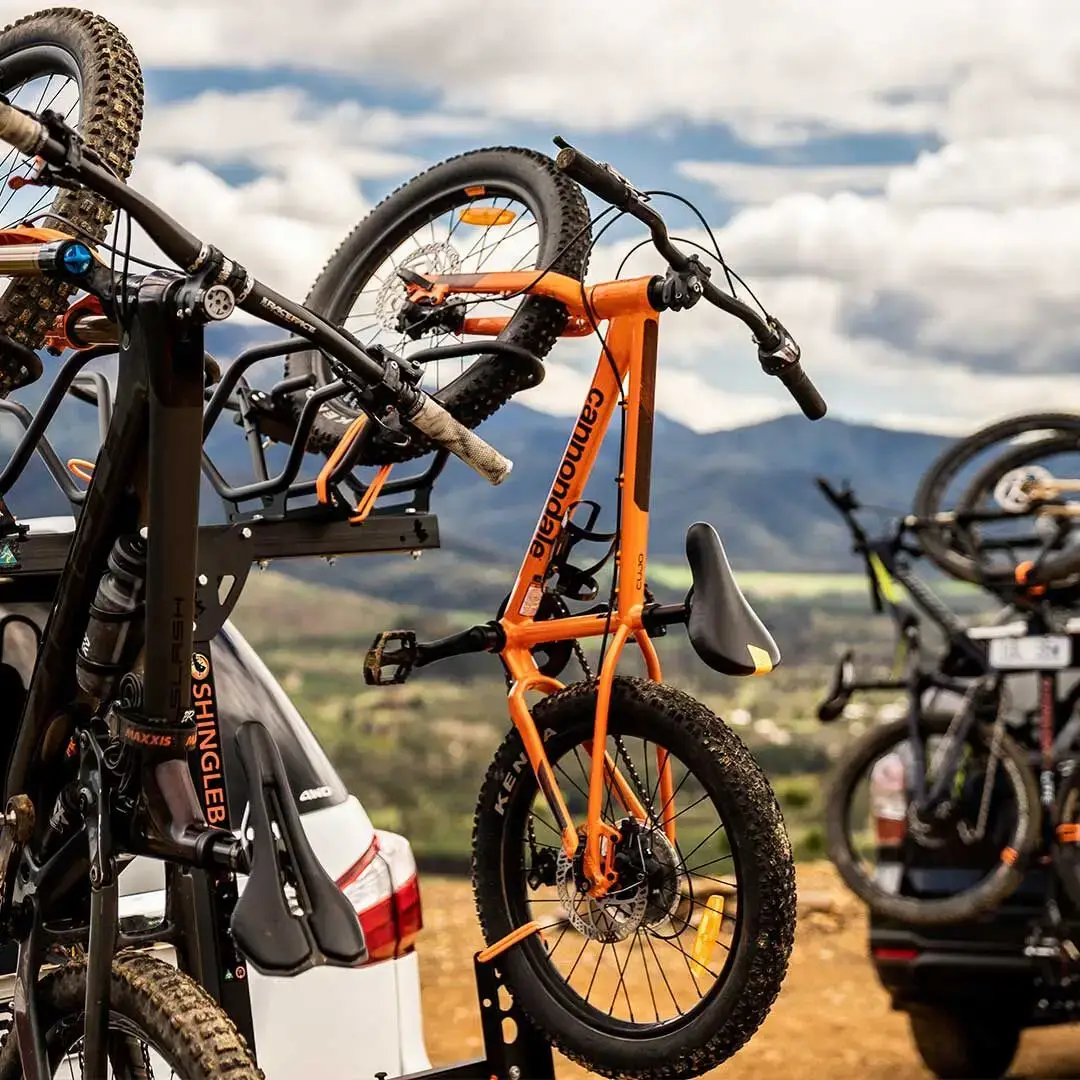Shingleback Rack carrying BMX
